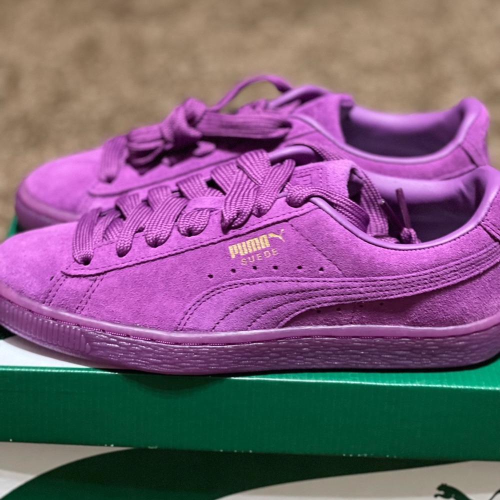 Puma Suedes kids or women with box brand new
